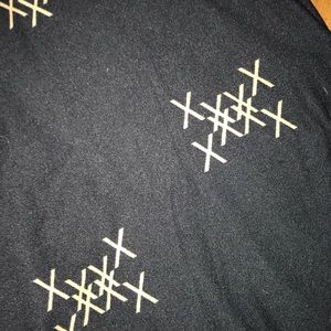 Black & Tan LuLaRoe Leggings Tall & Curvy TC NWOT